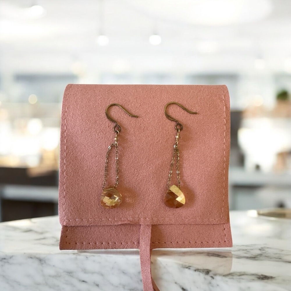 Elegant Gold Drop Earrings